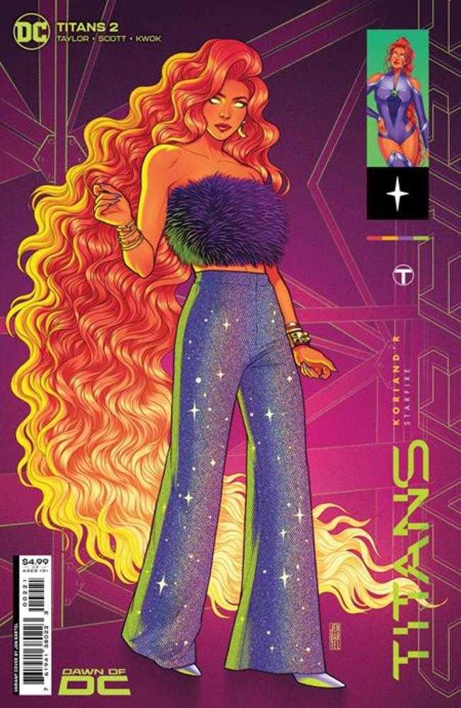 Titans #02 Cover B Jen Bartel Card Stock Variant