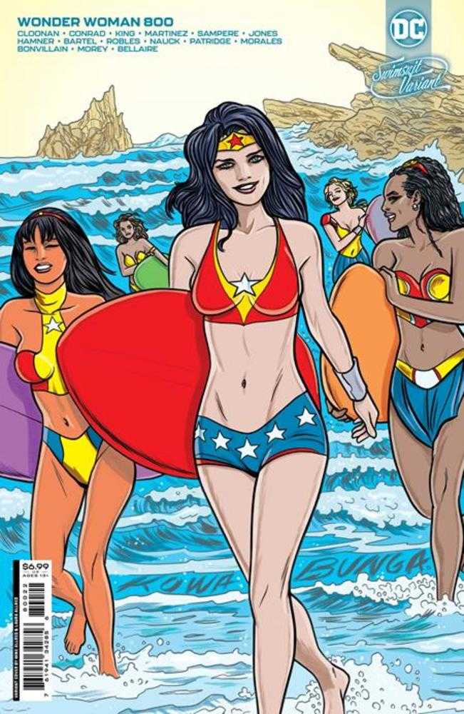 Wonder Woman (2016) #800 Cover G Michael Allred Swimsuit Card Stock Variant