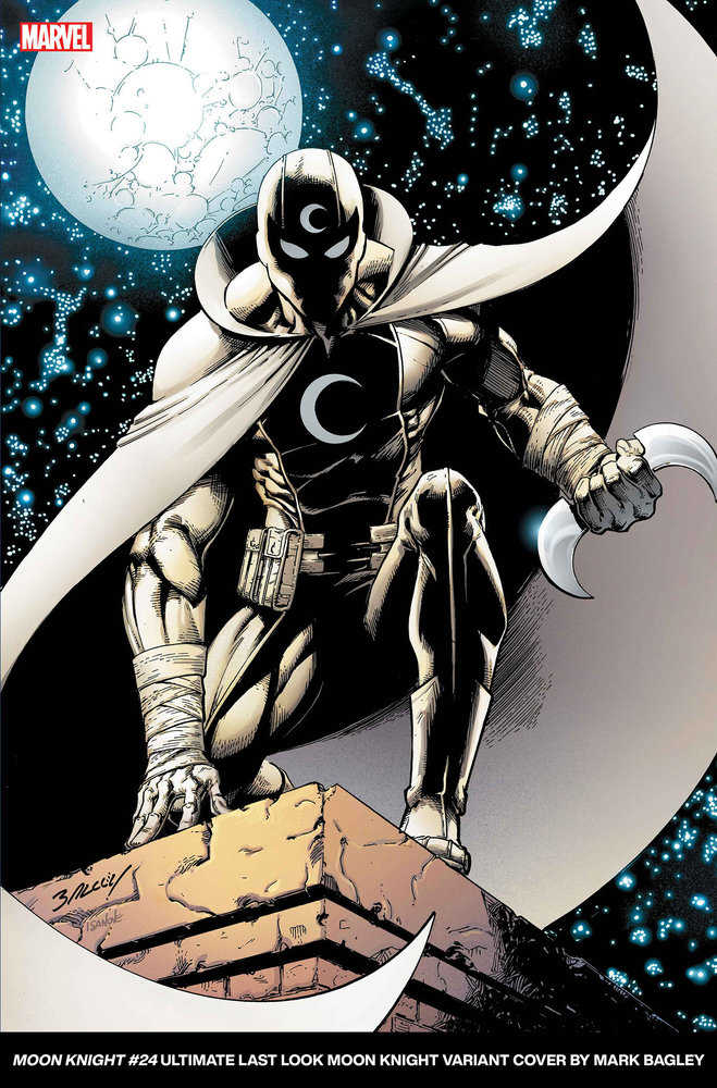Moon Knight #24 Mark Bagley Ultimate Last Look Variant