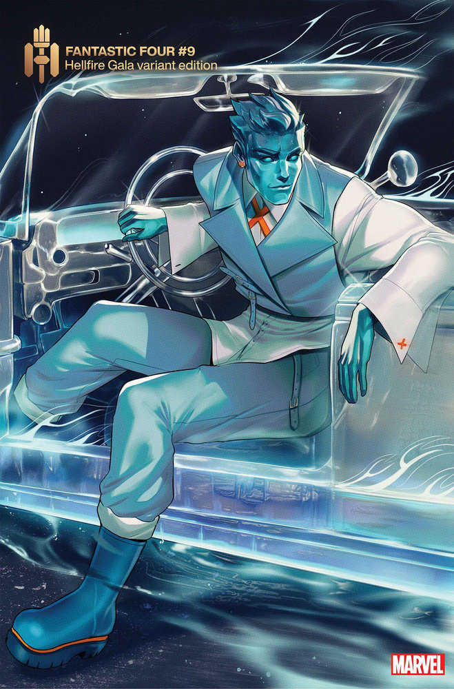 Fantastic Four (2022) #09 Oscar Vega Hellfire Gala Variant
