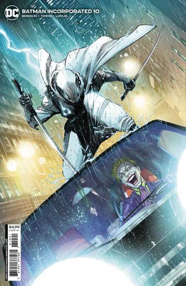 Batman Incorporated (2022) #10 Cover B Michele Bandini Card Stock Variant