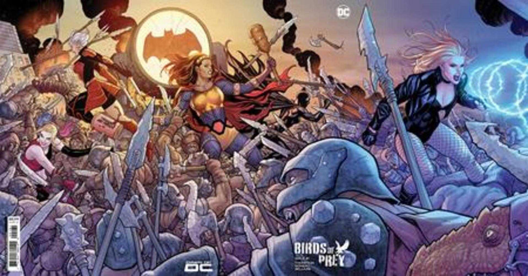 Birds Of Prey #01 Cover E Frank Cho Triptych Gatefold Variant