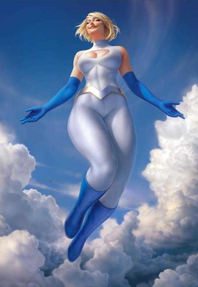 Power Girl #01 Cover E Warren Louw Foil Variant