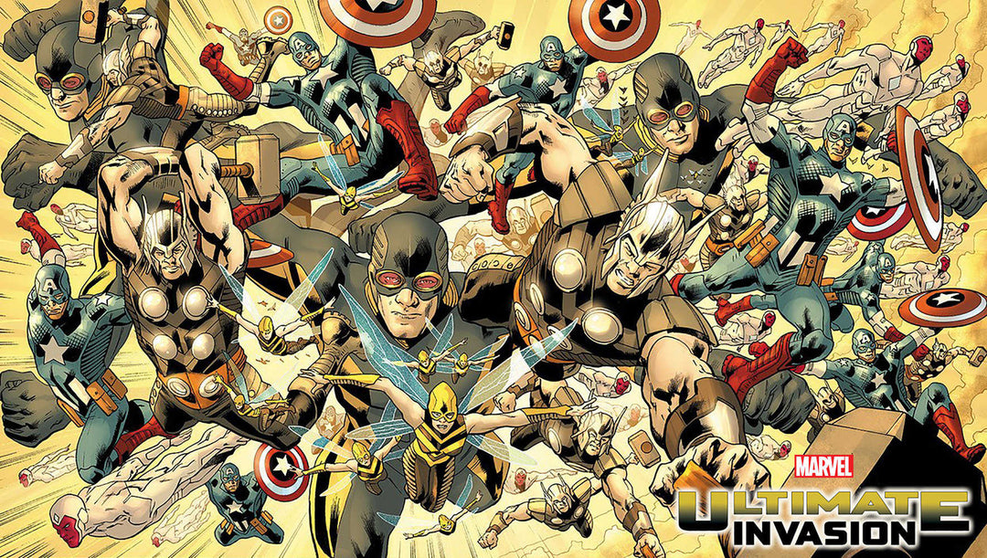 Ultimate Invasion #2 Bryan Hitch 2nd Print Variant