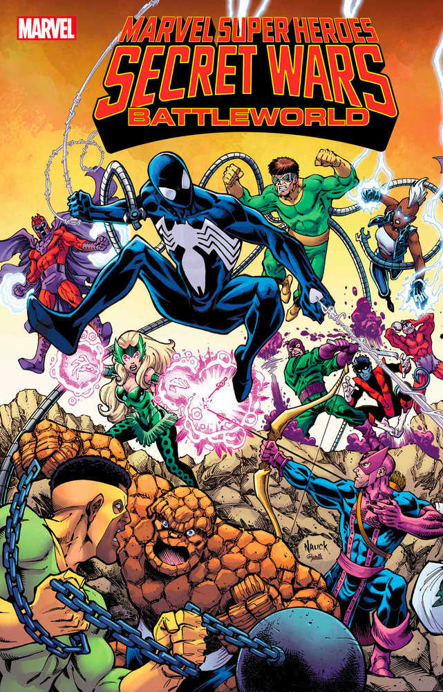 Marvel Super Heroes Secret Wars Battleworld #1 Todd Nauck Connecting Variant