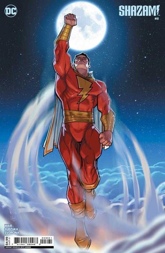 Shazam #08 Cover B Pete Woods Card Stock Variant