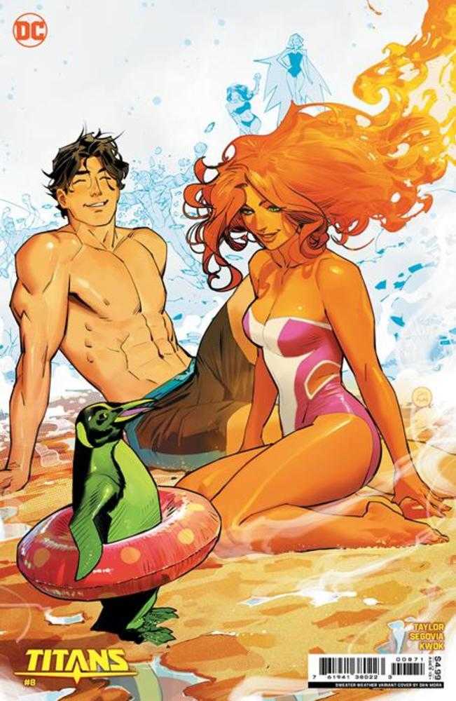 Titans #08 Cover D Dan Mora Sweater Weather Card Stock Variant