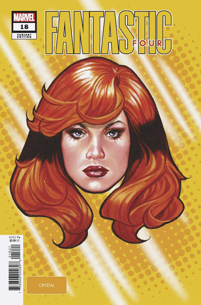 Fantastic Four (2022) #18 Mark Brooks Headshot Variant