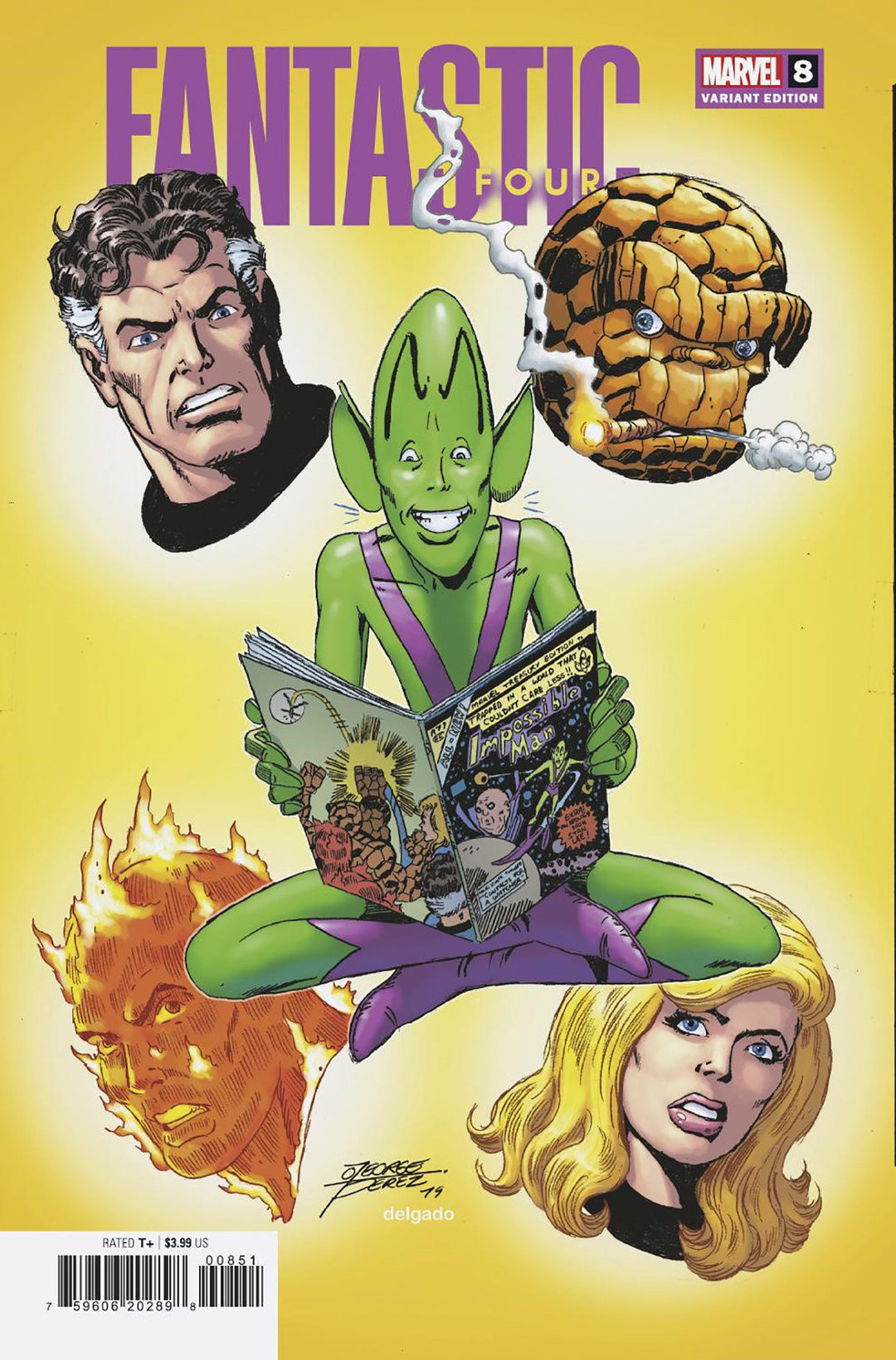 Fantastic Four (2022) #08 George Perez Variant