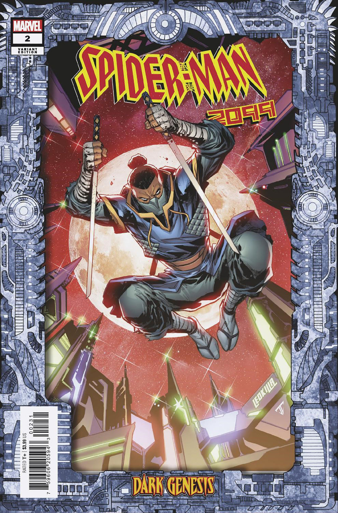 Spider-Man 2099 Dark Genesis #2 Ken Lashley Frame Variant