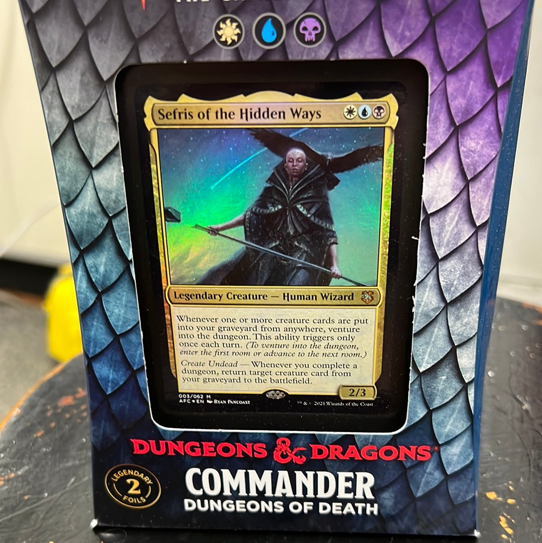 Dungeons & Dragons Commander Deck: Dungeons of Death