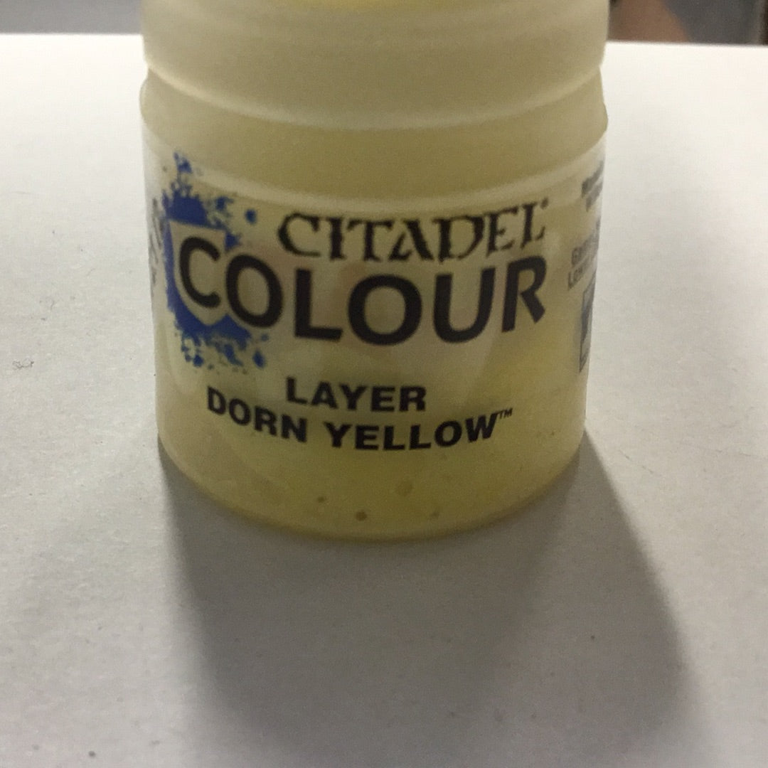 Citadel Paint: Layer - Dorn Yellow