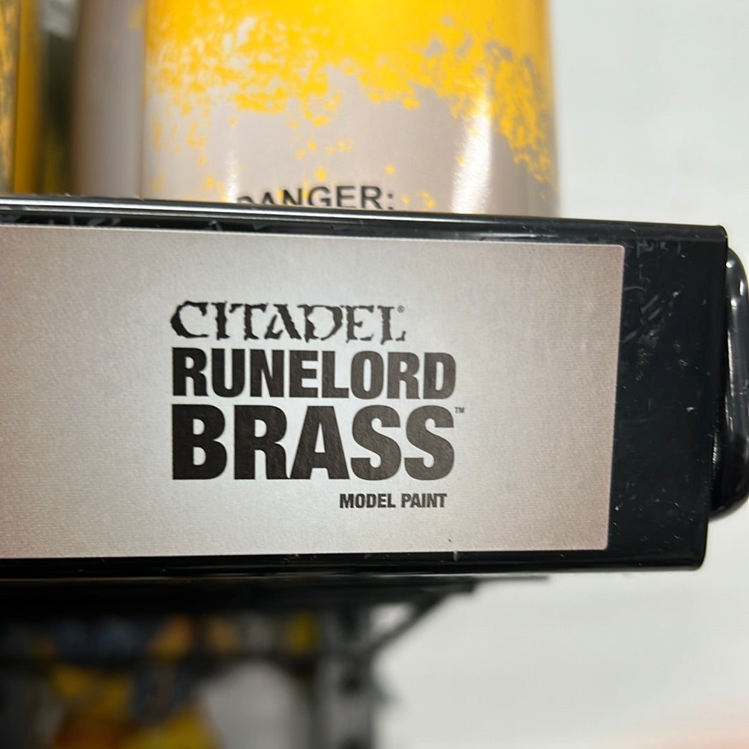 Citadel Colour Model Primer: Runelord Brass
