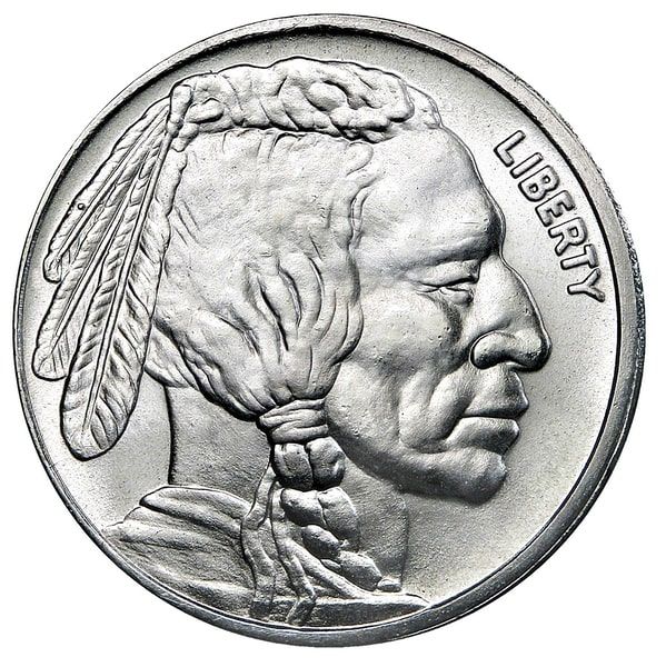 1 oz Silver Buffalo Round - Random Mint