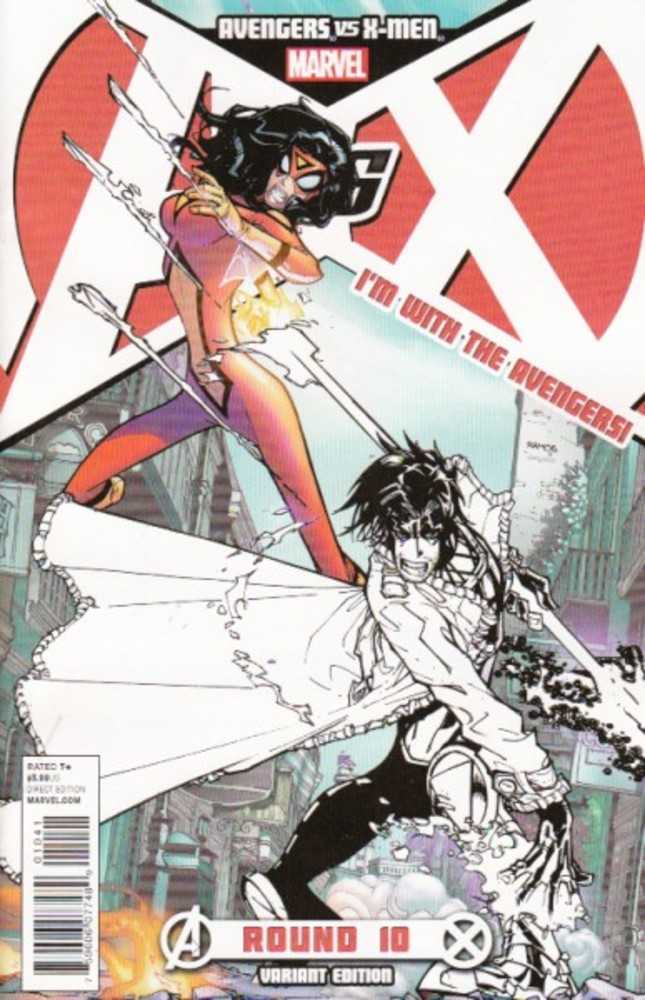 Avengers vs X-Men #10 (Of 12) Avengers Team Variant Avx
