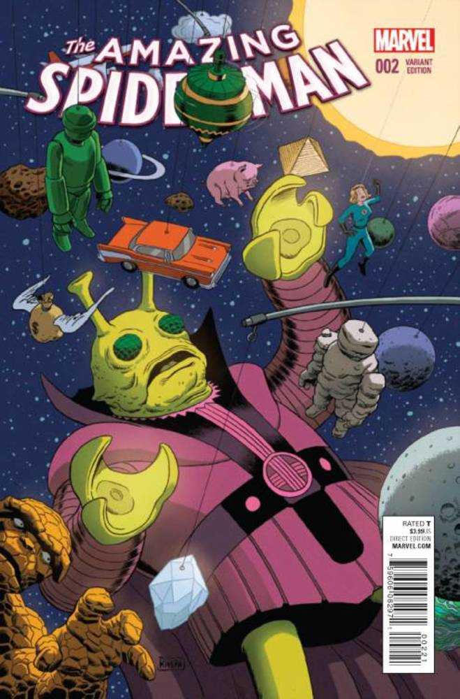 Amazing Spider-Man (2015) #02 Rivera Kirby Monster Variant
