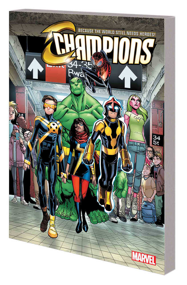 Champions TPB Volume 01 Change World READER COPY