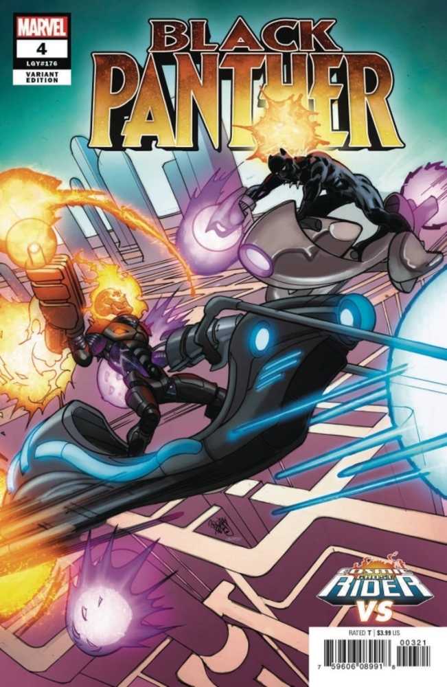Black Panther (2018) #04 Ferry Cosmic Ghost Rider Variant
