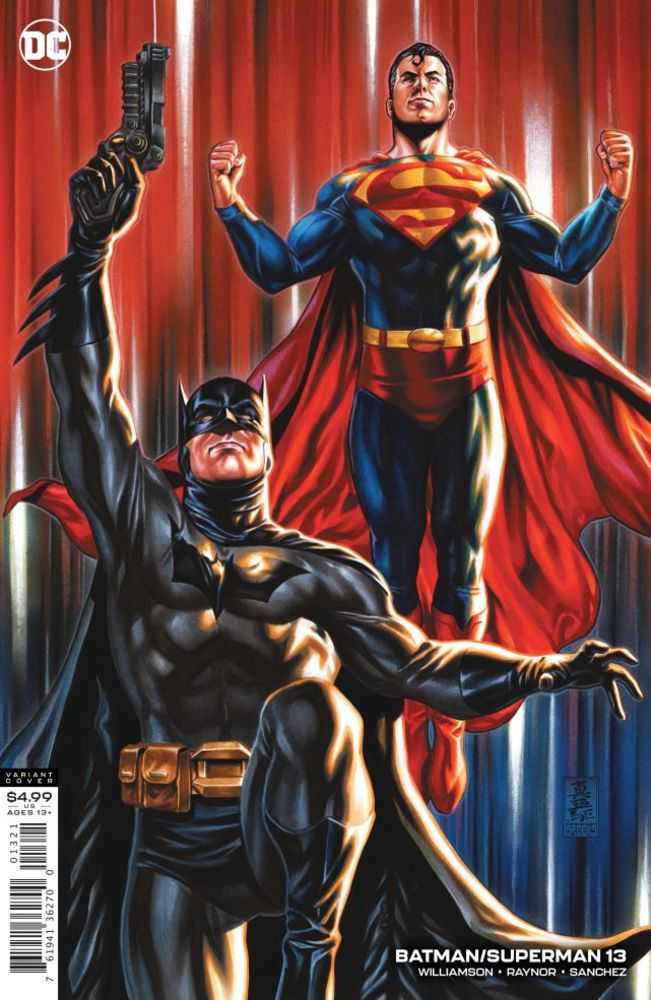 Batman Superman (2019) #13 Card Stock Mark Brooks  Variant Edition