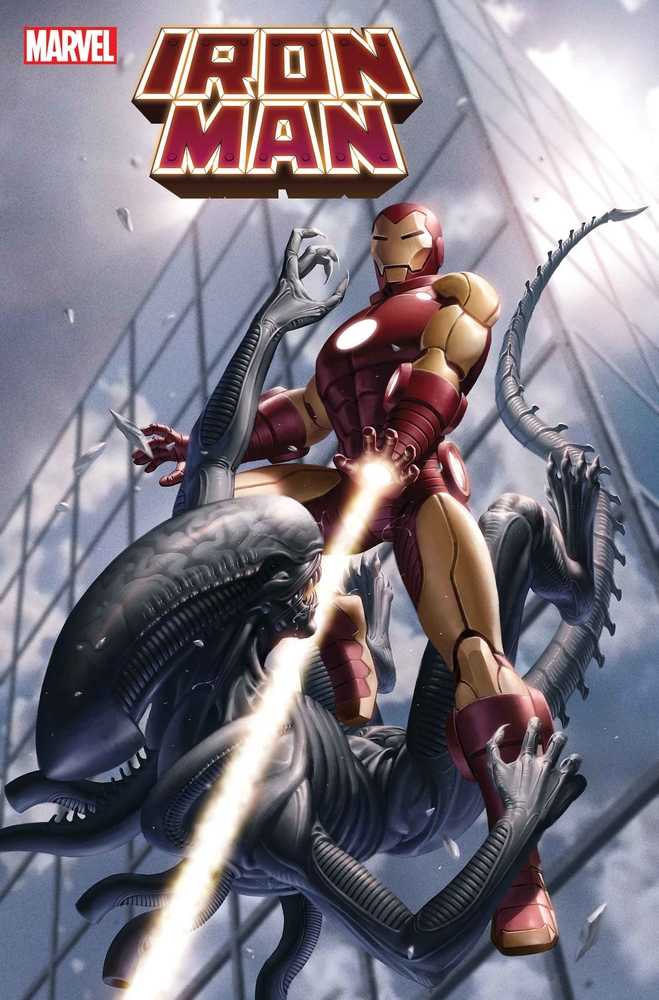 Iron Man (2020) #05 Yoon Marvel vs Alien Variant