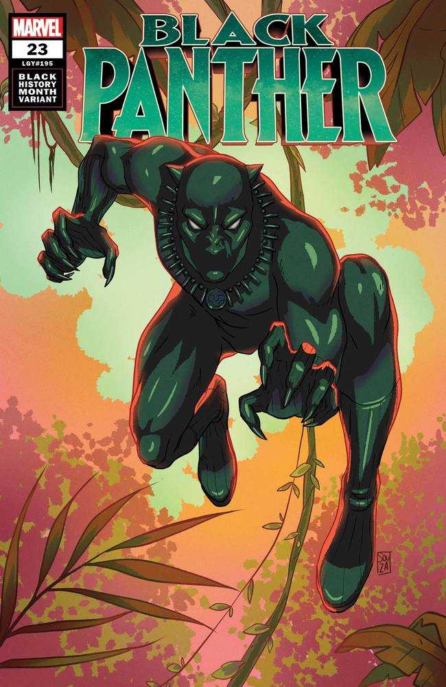 Black Panther (2018) #23 Souza Black Panther Black History Variant