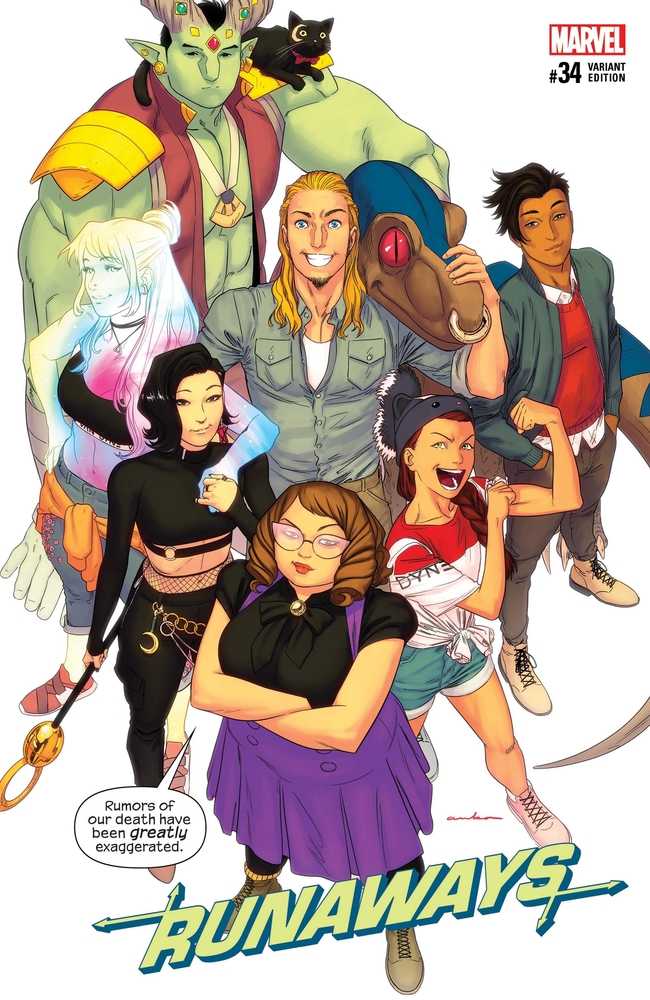 Runaways (2017) #34 Anka Variant