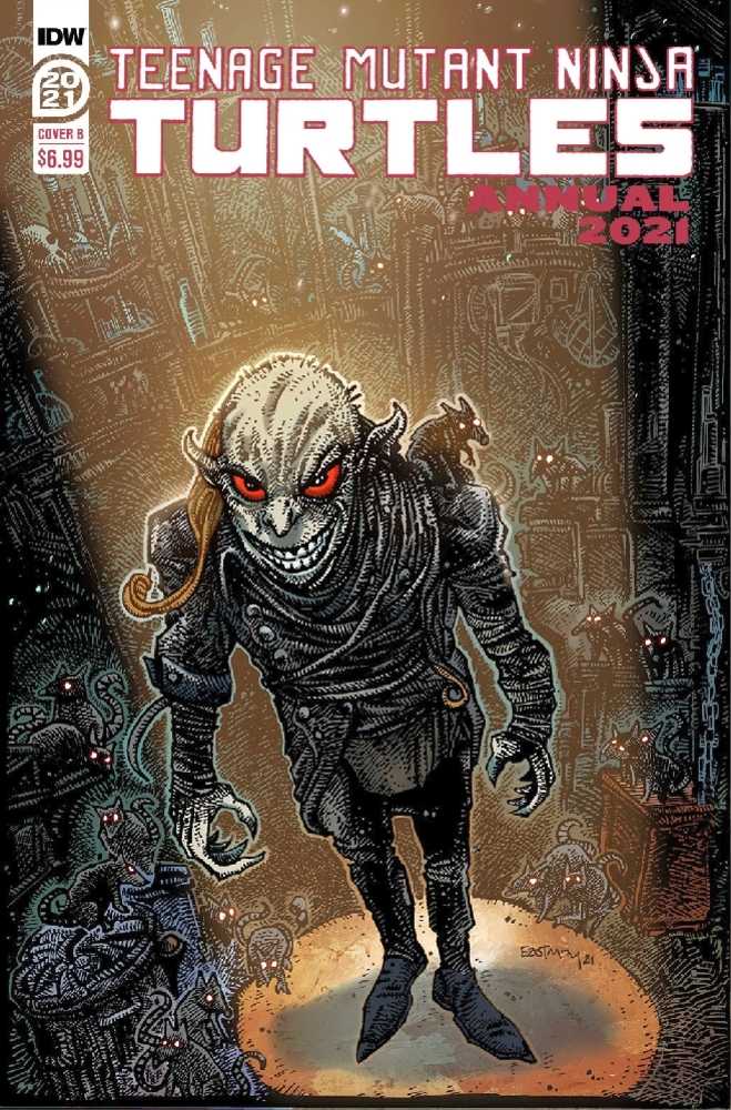 Teenage Mutant Ninja Turtles Annual 2021 Cover B Eastman