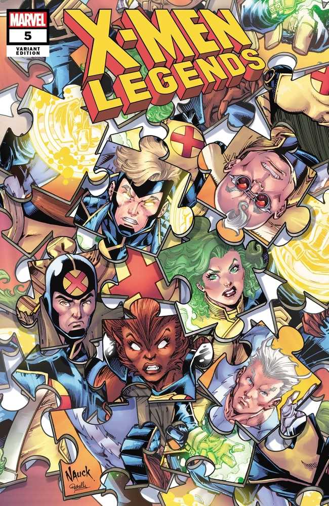 X-Men Legends #5 Nauck Puzzle Variant