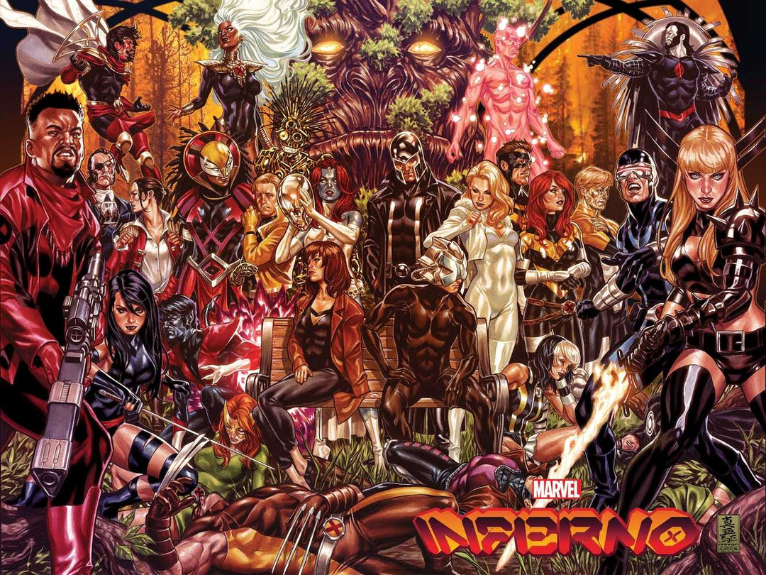 Inferno #1 (Of 4) Brooks Wraparound Variant