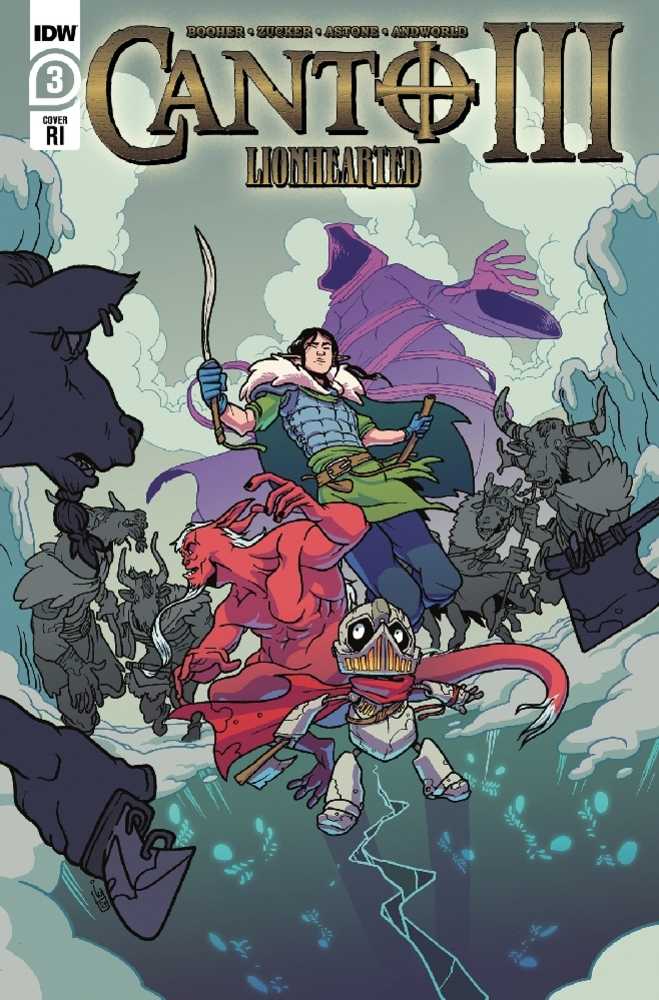 Canto III Lionhearted #3 (Of 6) Cover A Zucker