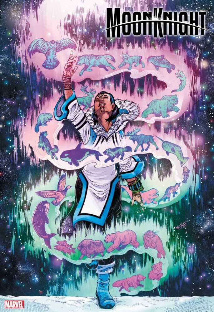 Moon Knight #05 Wolf Native American Heritage Variant