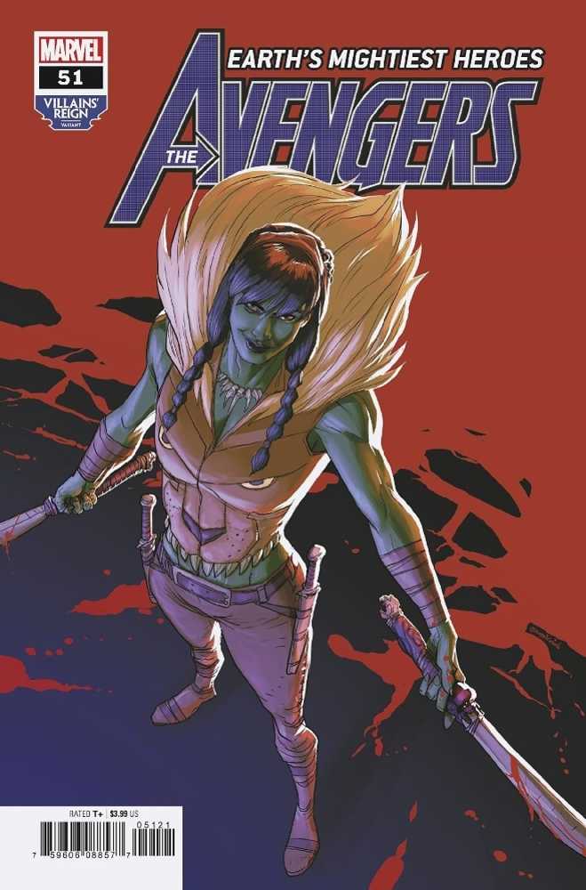 Avengers (2018) #51 Woods Devils Reign Villain Variant
