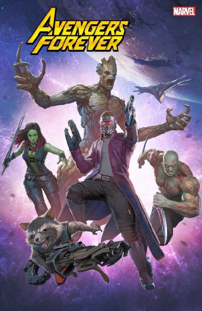 Avengers Forever #04 Skan Infinity Saga Phase 2 Variant