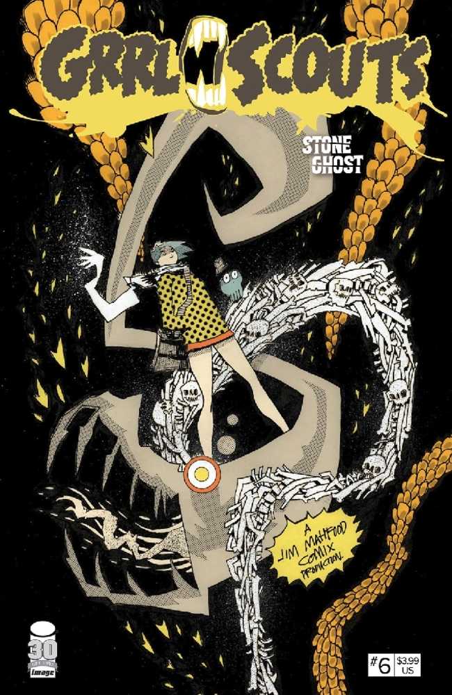 Grrl Scouts Stone Ghost #6 (Of 6) Cover A Mahfood (Mature) READER COPY
