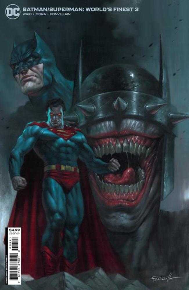 Batman Superman Worlds Finest #03 Cover B Lucio Parrillo Card Stock Variant