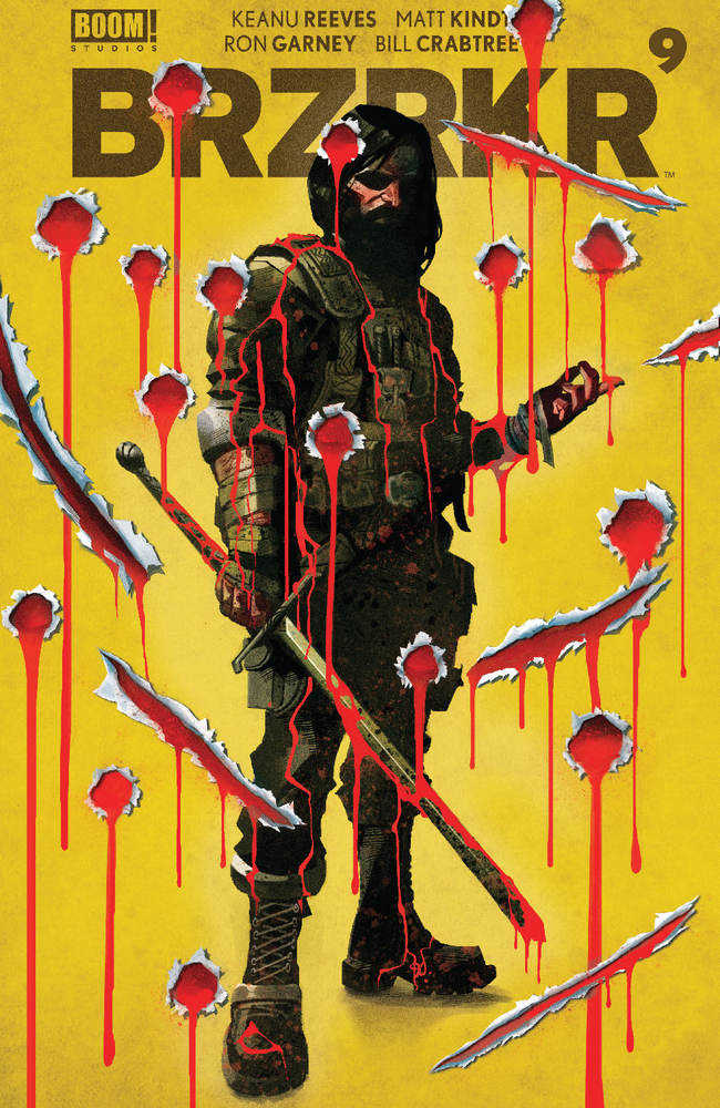 BRZRKR (Berzerker) #09 (Of 12) Cover D Del Mundo Foil (Mature)