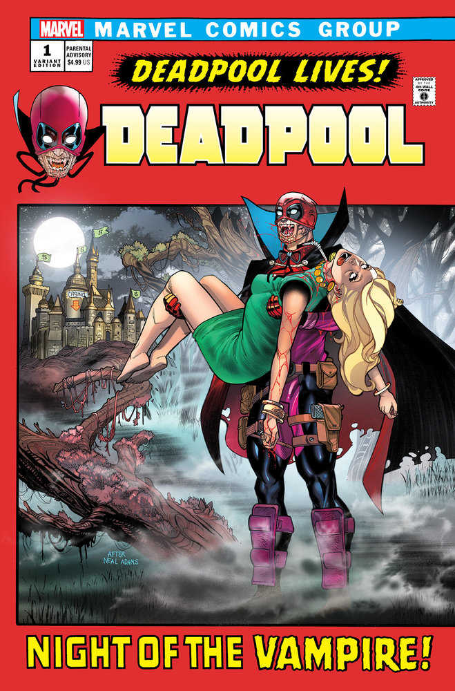 Deadpool #01 Javier Garron Vampire Variant