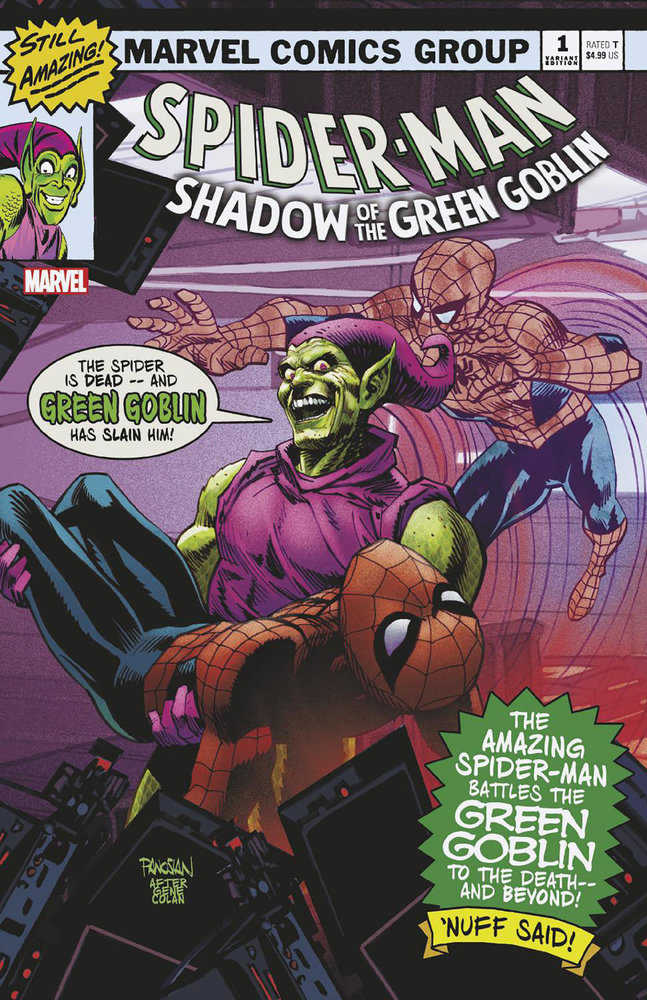 Spider-Man Shadow Of The Green Goblin #1 Dan Panosian Vampire Variant