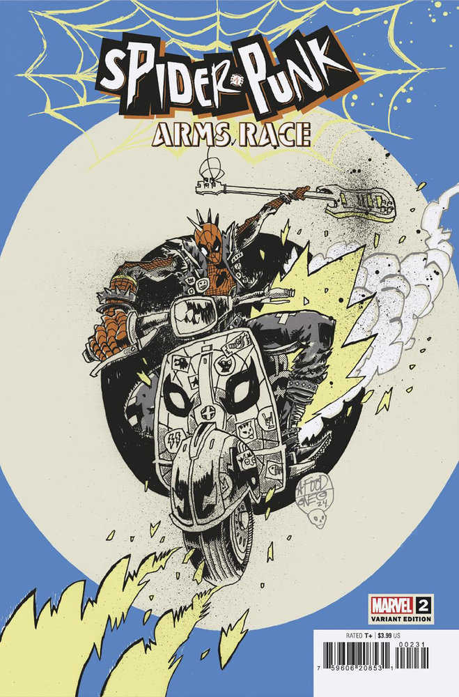 Spider-Punk Arms Race #2 Jim Mahfood Variant