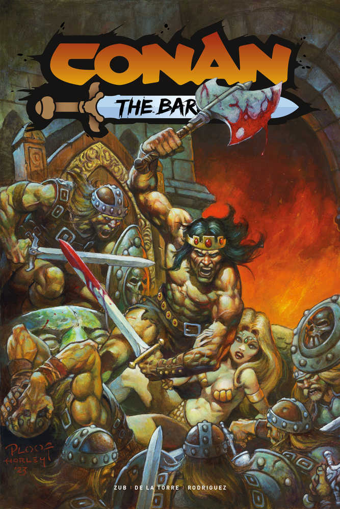 Conan Barbarian #11 Cover A Horley (Mature)