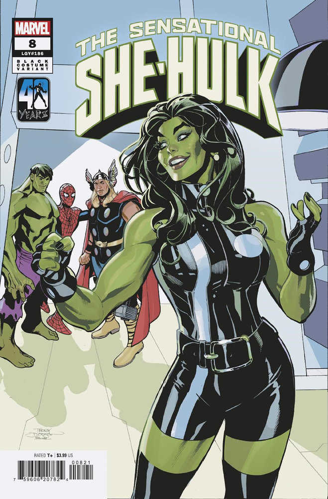 Sensational She-Hulk #08 Terry Dodson Black Costume Variant