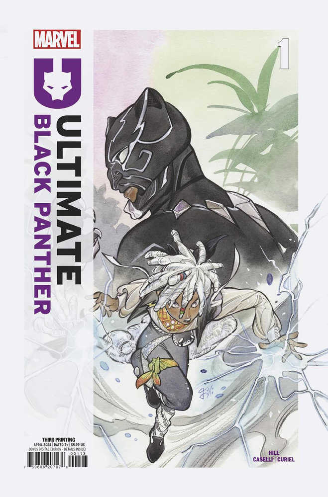 Ultimate Black Panther #01 Peach Momoko 3RD Printing Variant