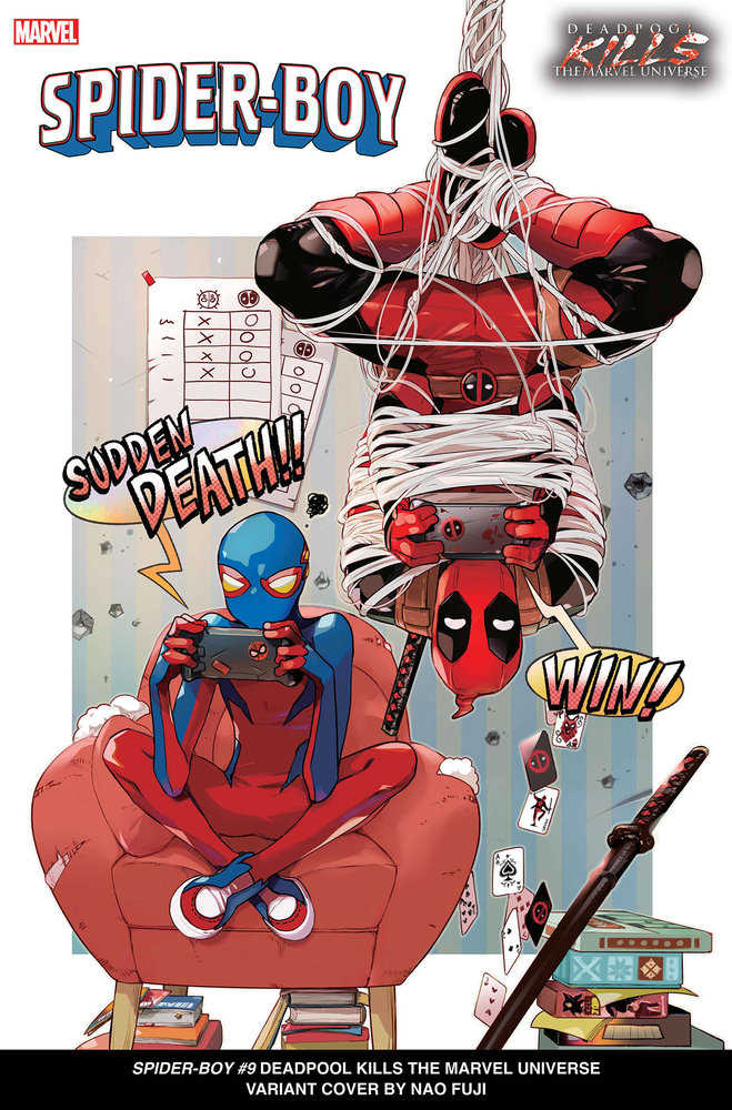 Spider-Boy #09 Nao Fuji Deadpool Kills The Marvel Universe Variant