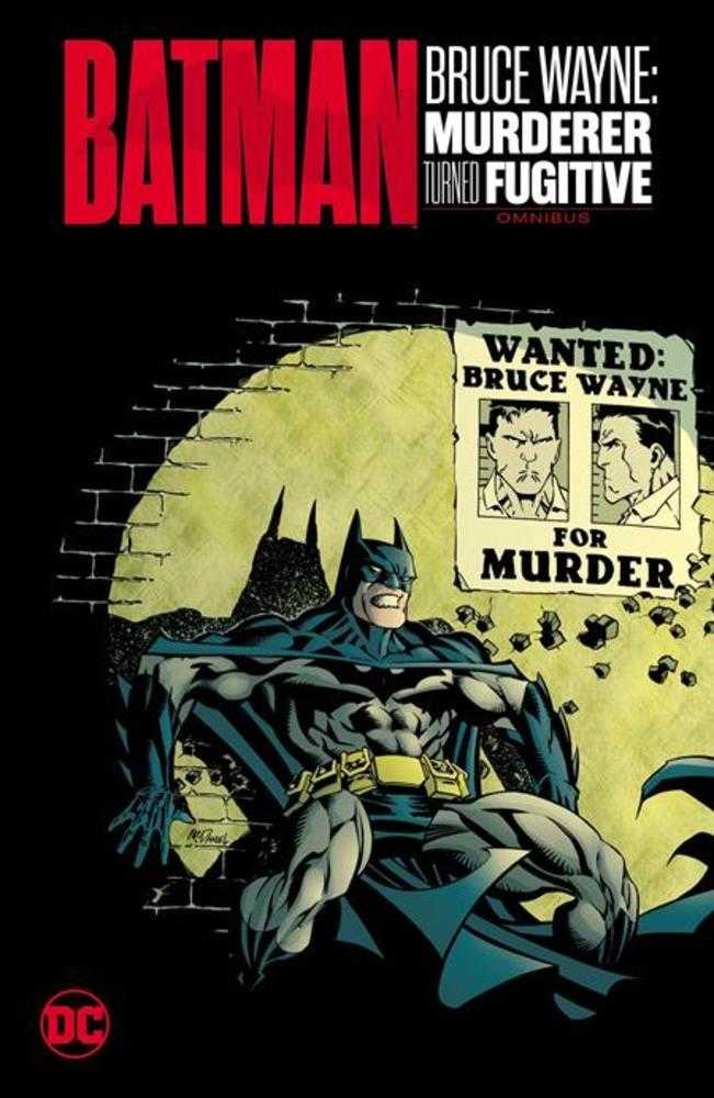 Batman Bruce Wayne Murderer Turned Fugitive Omnibus Hardcover