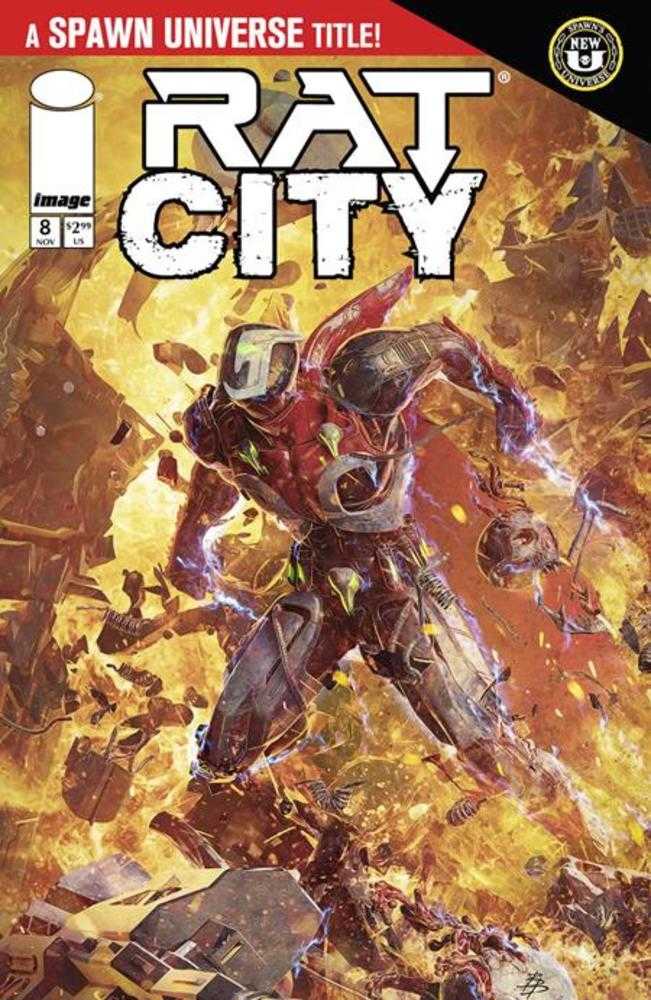 Spawn Rat City #08 Cover A Bjorn Barends