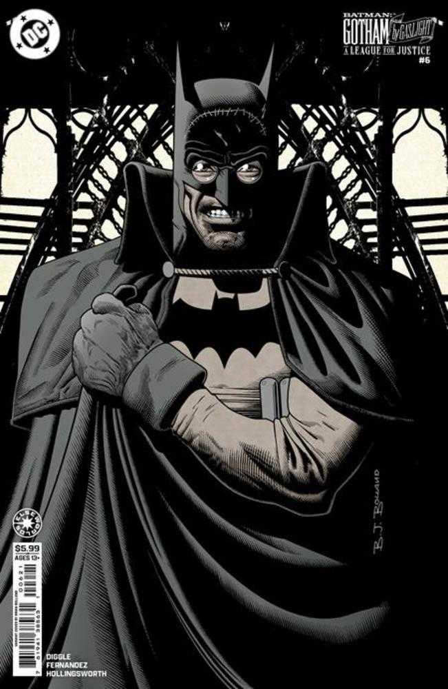Batman Gotham By Gaslight A League For Justice #6 (Of 6) Cover B Brian Bolland Card Stock Variant