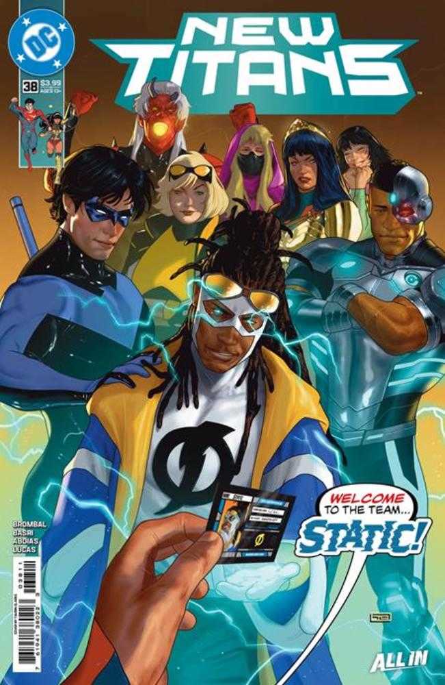 New Titans #38 Cover A Taurin Clarke