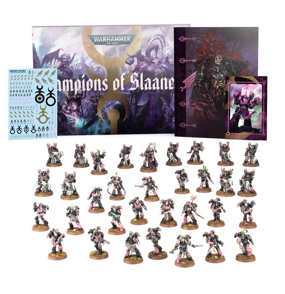 Warhammer 40K: Champions of Slaanesh – Emperor's Children Army Set