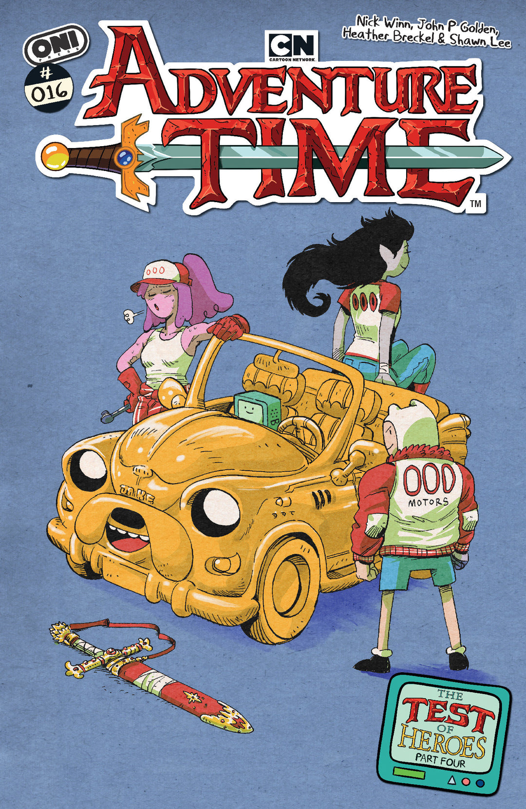 Adventure Time (2025) #16 Cover B John P Golden Variant