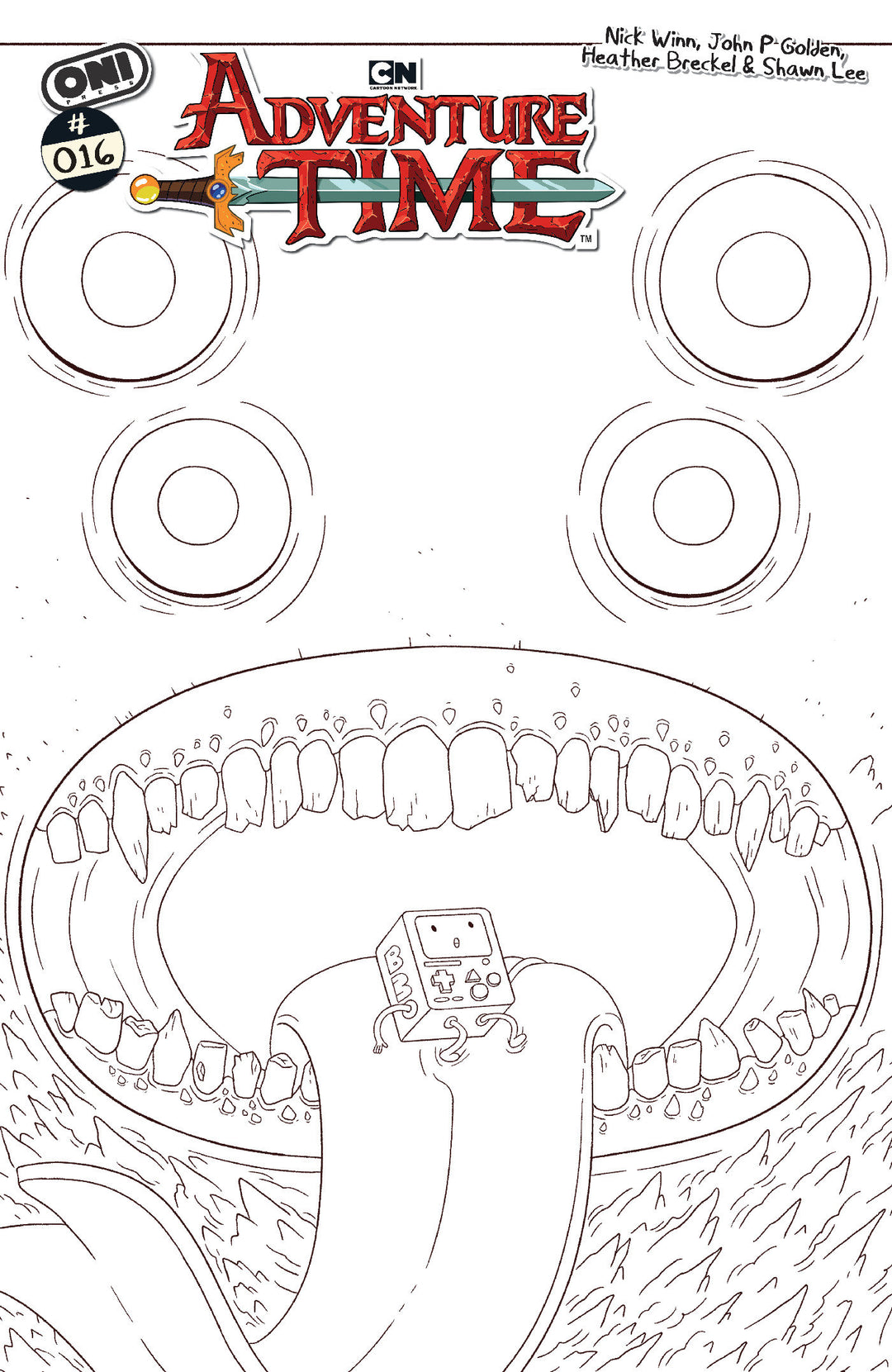Adventure Time (2025) #16 Cover E Inc 1:20 Nick Winn Variant